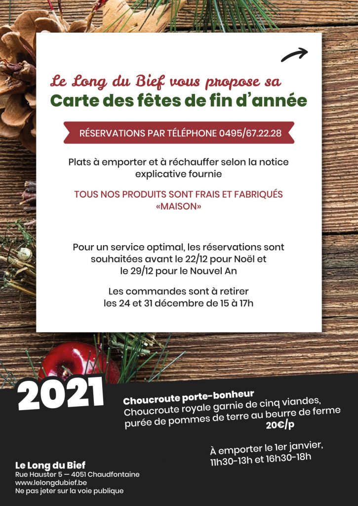 Fetes De Fin D Annee Le Long Du Bief Fetes De Fin D Annee Le Long Du Bief